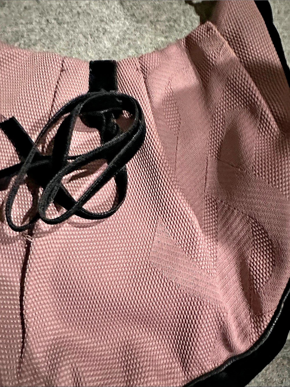 Ysl  Pink & Black Hobo Bag - Picture 2 of 5